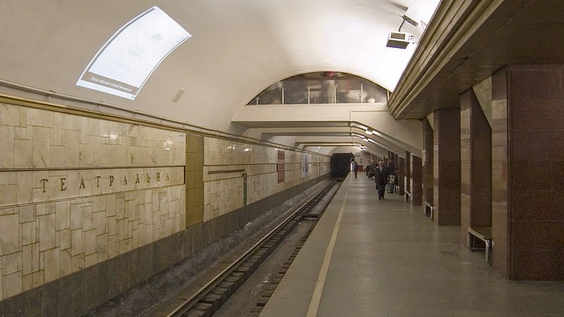 На станции метро «Театральная» в Киеве починят эскалатор